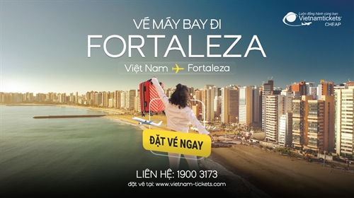 Vé máy bay đi Fortaleza (FOR) ưu đãi nhất từ 479 USD  | Nhiều chuyến bay 